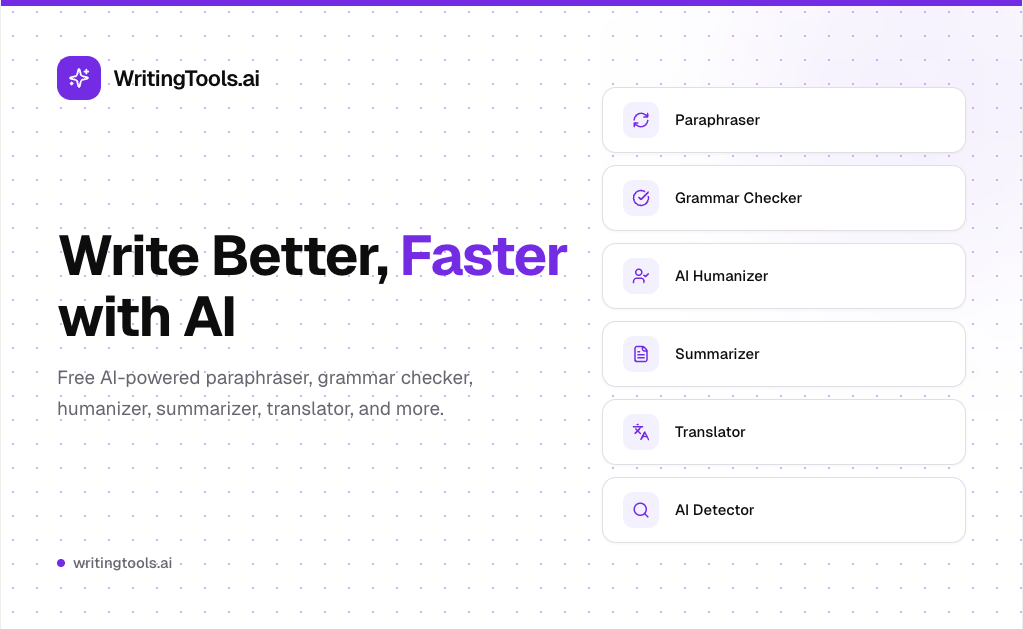 WritingTools.ai preview