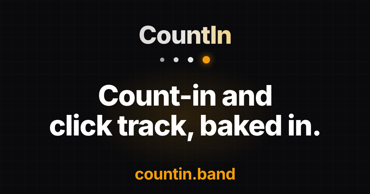 CountIn preview