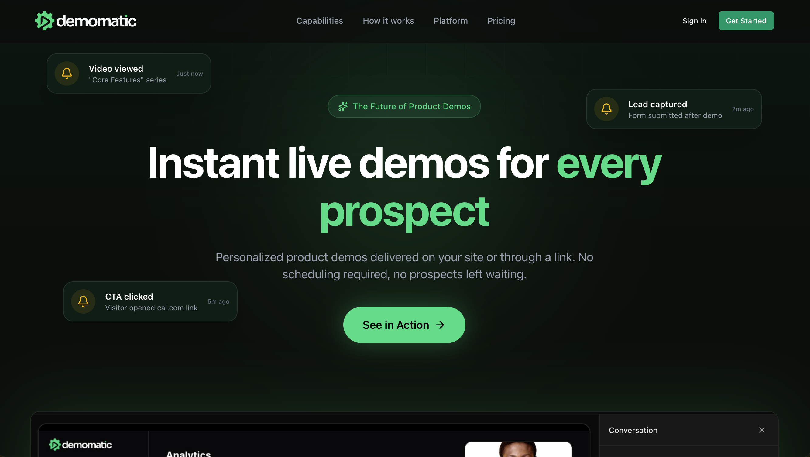 Demomatic preview