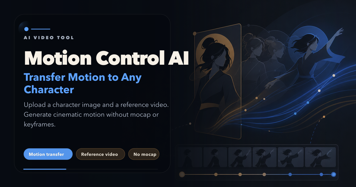 Motion Control AI preview