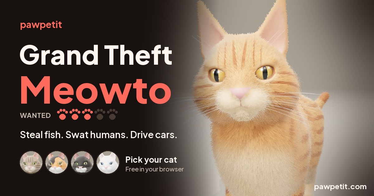 Grand Theft Meowto preview