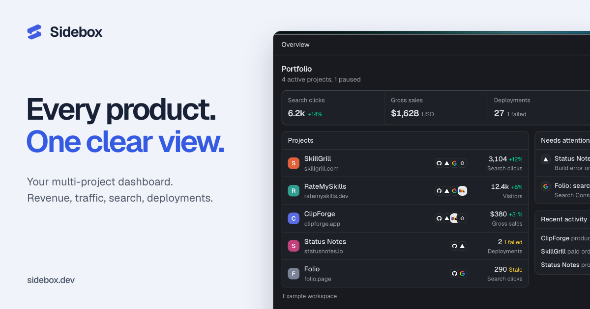 Sidebox preview